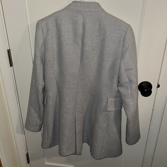 Zara Jackets & Coats Zara Grey Overcoat Poshmark